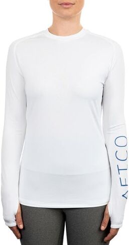 AFTCO Women's Samurai Long Sleeve Sun Protection Shirt in Kuwait