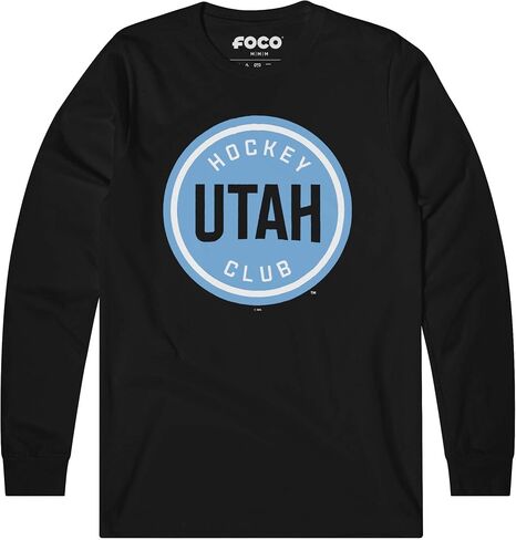 FOCO Men's NHL Primary Team Logo Black Long Sleeve T-Shirt in Saudi Arabia