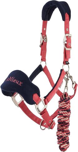 رسن LeMieux Mini Vogue/ياقة الرأس وحبل الرصاص - مثالي للمهور - قابل للتعديل عند الرصيف والاستطلاع in Kuwait