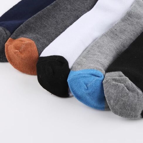 3pairs Random Color Fashion Men Sport Socks Breathable Soft Anti-slip Socks High Elastic Middle Tube Sport Sock, 22cm length in Saudi Arabia