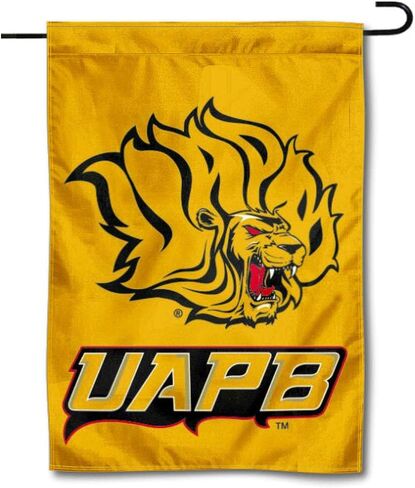 شركة أعلام ورايات الكلية UAPB علم حديقة الأسود الذهبية in Saudi Arabia