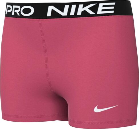 Nike Girls' Pro Shorts (Little Big Kid), Aster Pink/White in Saudi Arabia