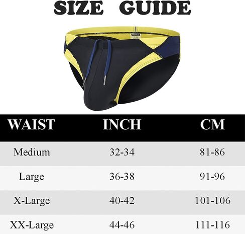 Mens Sexy Swim Briefs Bikini Swimwear Bulge Pouch Bathing Suits Low Rise Swimsuit with Drawstring in Saudi Arabia