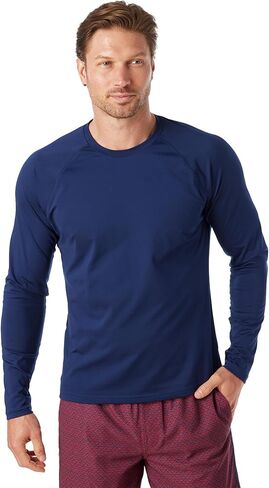 Fair Harbour The Anchor Rashguard —— حذاء Rashguard الرياضي للرجال —— سريع الجفاف، أكمام راجلان، حماية من أشعة الشمس بعامل حماية من أشعة الشمس بدرجة 50 in Saudi Arabia