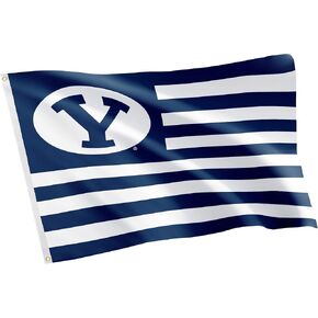 Desert Cactus Brigham Young University Indoor and Outdoor 100% Polyester University Flag Banner, 3x5 Feet Cougars (Nation) in Kuwait