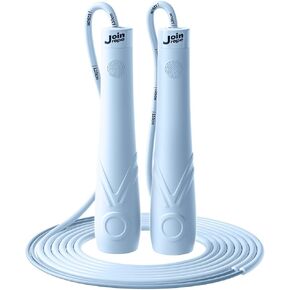 Kids Jump Rope for Children-Adjustable Speed Skipping Rope with Dual Bearings, Segmented Anti-Tangle Cord, Silicone Handles, Indoor Outdoor Fitness Toy for Boys & Girls in Saudi Arabia