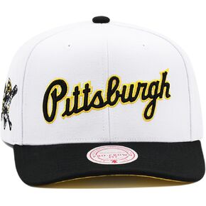 قبعة Mitchell & Ness Pittsburgh Pirates Cooperstown MLB Evergreen Pro Snapback - أبيض in Kuwait