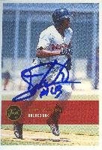 Tony Blanco GCL Sox - Sox Affiliate 2000 Just Autographed Card - Minor League Card. This item comes with a certificate of authenticity from Autograph-Sports. Autographed - MLB Autographed Baseball in Saudi Arabia