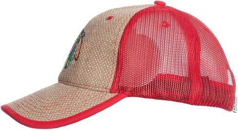 قبعة بيسبول Calhoun NHL Surf & Skate Team بشعار Snapback Straw Trucker in Saudi Arabia