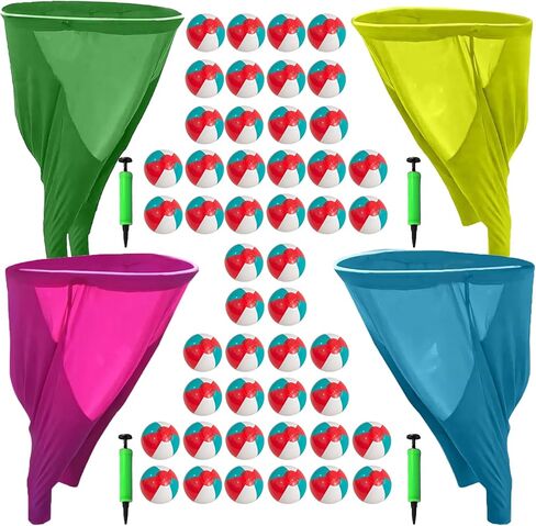 لعبة Granny Pants Yard، لعبة Granny Pants في الهواء الطلق، ألعاب ساحة للبالغين، مع كرات نطاطة ومضخة، ألعاب يومية للبالغين، لأعياد الميلاد وحفلات الشواء وألعاب الشاطئ والفناء الخلفي in Kuwait