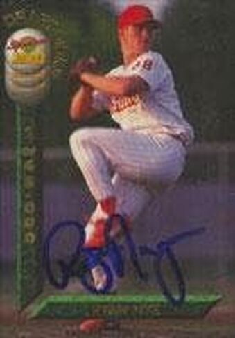 Ryan Nye Philadelphia Phillies 1994 Signiture Rookies Autographed Card. This item comes with a certificate of authenticity from Autograph-Sports. Autographed - MLB Autographed Baseball Cards in Saudi Arabia