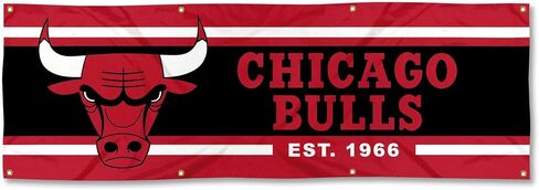 WinCraft Chicago Bulls Large 2x6 Foot Banner in Saudi Arabia
