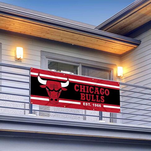 WinCraft Chicago Bulls Large 2x6 Foot Banner in Saudi Arabia