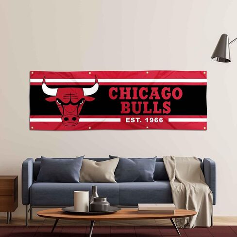 WinCraft Chicago Bulls Large 2x6 Foot Banner in Saudi Arabia