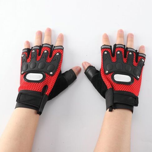 Tactical Half Finger Gloves Non-Slip Shock-Absorbing Breathable Gloves Riding Sports Exercise Fitness Work Fingerless Glove in Saudi Arabia