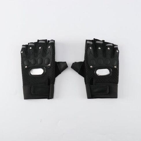 Tactical Half Finger Gloves Non-Slip Shock-Absorbing Breathable Gloves Riding Sports Exercise Fitness Work Fingerless Glove in Saudi Arabia