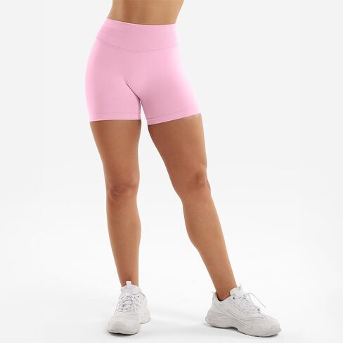Women Workout Impact Shorts 2.5"/ 3.6"/ 4.5"/ 6" Scrunch Butt Lifting Gym Seamless Booty Biker Shorts in Saudi Arabia