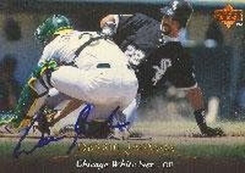 Darrin Jackson Chicago Sox 1995 Upper Deck Autographed Card. This item comes with a certificate of authenticity from Autograph-Sports. Autographed - MLB Autographed Baseball Cards in Saudi Arabia