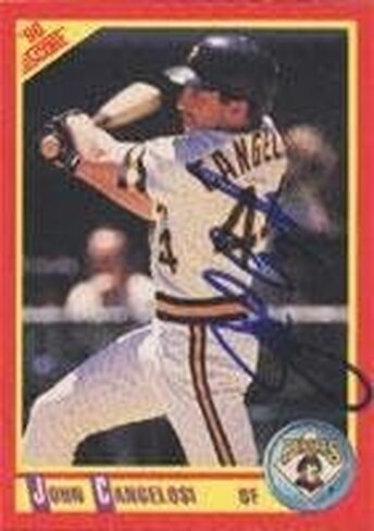 John Cangelosi Pittsburgh Pirates 1990 Score Autographed Card. This item comes with a certificate of authenticity from Autograph-Sports. Autographed - MLB Autographed Baseball Cards in Saudi Arabia