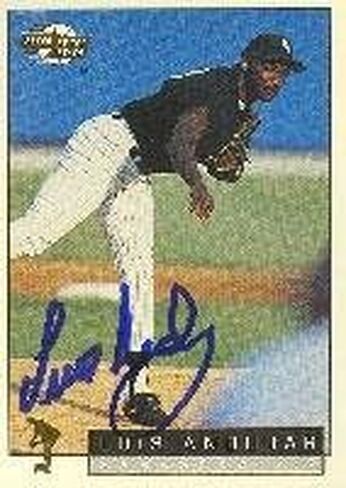 Luis Andujar Birmingham Barons - Sox Affiliate 1993 Fleer Excel Autographed Card - Minor League Card. This item comes with a certificate of authenticity from Autograph-Sports. Autographed - Baseball in Saudi Arabia