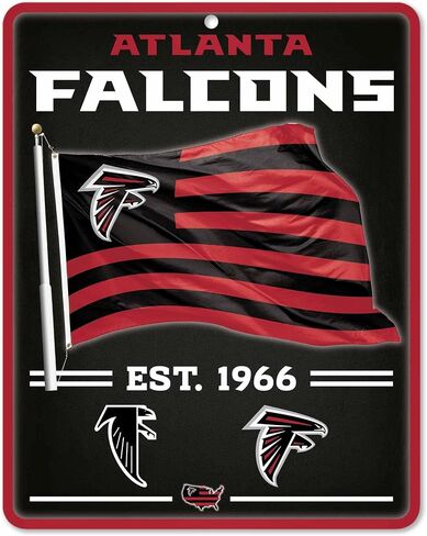 Atlanta Falcons Americana Banner Flag Sign in Saudi Arabia