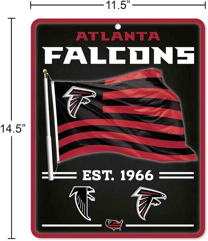 Atlanta Falcons Americana Banner Flag Sign in Saudi Arabia