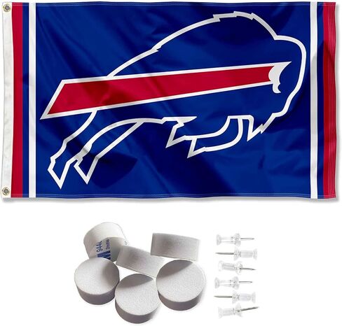 Buffalo Bills Banner and Tapestry Wall Tack Pads in Saudi Arabia