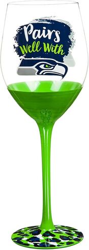 Team Sports America Seattle Seahawks, 17oz Boxed Stemware in Saudi Arabia