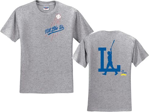 Not Like Us Los Angeles Baseball Shirt, Unisex in Saudi Arabia