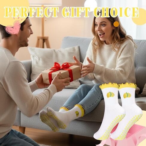 Non-Slip Yoga Socks Cute Embroidery Women's Fitness Pilates Yoga Socks in Saudi Arabia