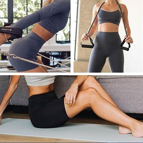 No Front Seam High Waist Biker Shorts for Women, Squat Proof Yoga Workout Gym Bike Shorts in Saudi Arabia