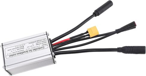 36V 48V Motor Controller High Efficiency Sine Controller with Connector for Electric Bikes Aluminum Alloy in Kuwait