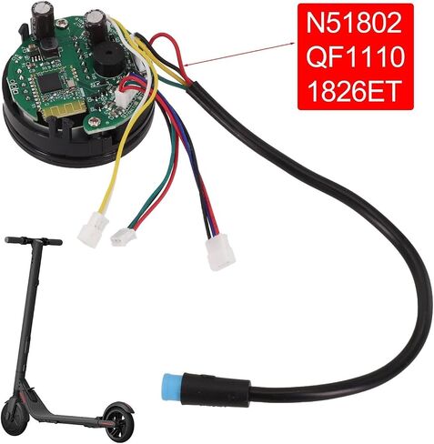 For Ninebot Electric Scooter Dashboard Control Panel Display Circuit Board,Compatible with ES1 ES2 E22 E23 E24 E25 Series Black in Saudi Arabia