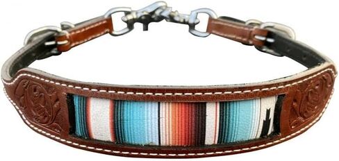 Showman Serape Southwest Print Leather Wither Strap in Saudi Arabia