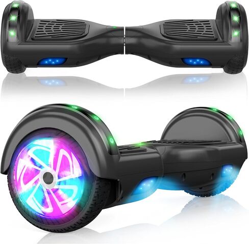 UNI-SUN Self Balancing Scooter for Kids, 6.5" Two Wheels Scooter with Bluetooth and Lights for Girls Boys Kids Adults in Saudi Arabia