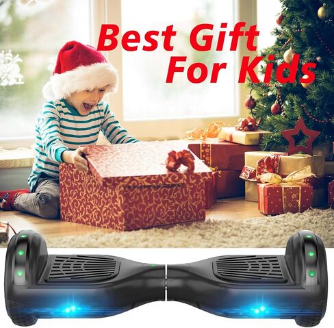UNI-SUN Self Balancing Scooter for Kids, 6.5" Two Wheels Scooter with Bluetooth and Lights for Girls Boys Kids Adults in Saudi Arabia