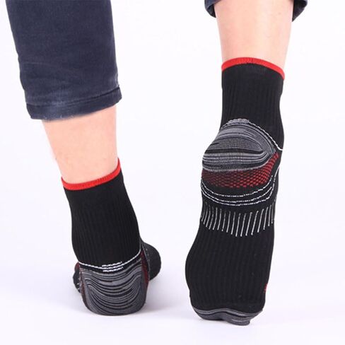 Women & Men Crew Athletic Cushioned Socks,Hiking Sport Compression Socks,Comfortable Breathable Running Socks in Saudi Arabia