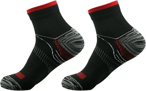 Women & Men Crew Athletic Cushioned Socks,Hiking Sport Compression Socks,Comfortable Breathable Running Socks in Saudi Arabia