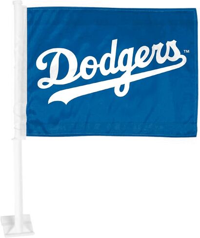 FANMATS MLB - Los Angeles Dodgers Car Flag Large 1pc 11" x 14" in Saudi Arabia