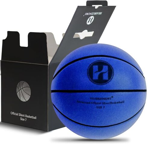 Official Silent Basketball Size 7 (29.5"),Dribble Dream Upgraded Indoor Basketball & High Bounced Airless Ball Soundless for Quiet Dribbling and Indoor Training in Kuwait