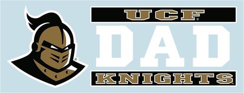 ملصق Craftique Central Florida Golden Knights (ملصق UCF Knights DAD (6 بوصات)، 6 بوصات) in Kuwait