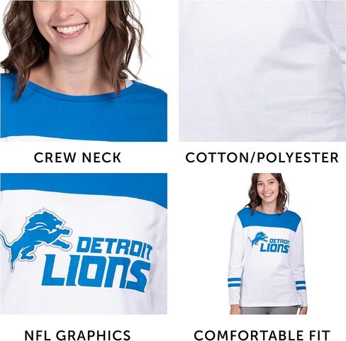 Ultra Game NFL Womens Raglan Vintage Baseball T-Shirt in Saudi Arabia