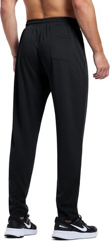 Men's Sweatpants Athletic Workout Pants Lightweight Quick Dry Mesh Gym Running Lounge Pants with Pockets in Saudi Arabia