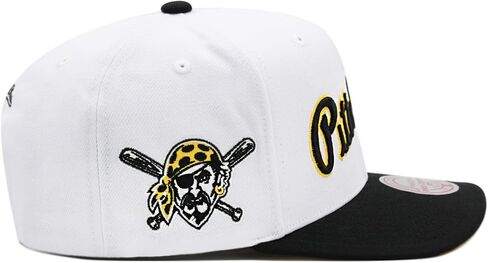 قبعة Mitchell & Ness Pittsburgh Pirates Cooperstown MLB Evergreen Pro Snapback - أبيض in Kuwait