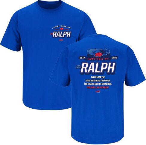 Last Call at The Ralph T-Shirt for Buffalo Football Fans (SM-5XL) in Saudi Arabia