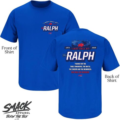 Last Call at The Ralph T-Shirt for Buffalo Football Fans (SM-5XL) in Saudi Arabia