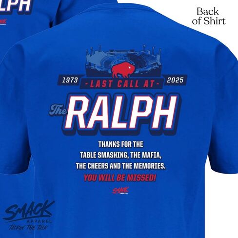 Last Call at The Ralph T-Shirt for Buffalo Football Fans (SM-5XL) in Saudi Arabia