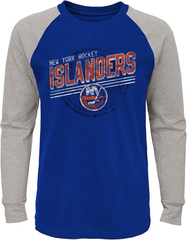 Outerstuff NHL Boys Youth Long Sleeve Raglan T-Shirt in Saudi Arabia