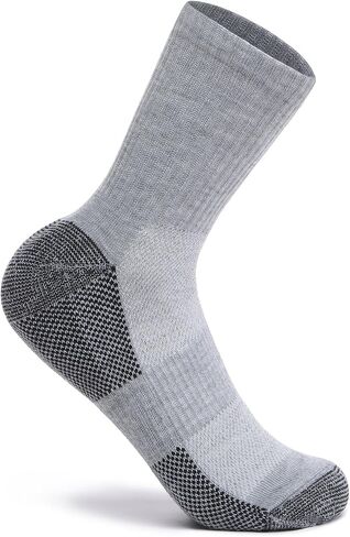 Men’s Mid Crew Socks Lightweight Soft Ribbed Mid Cut Socks for Daily Casual Wear Commuting Office Available in 1, 2, 3 Pairs in Saudi Arabia