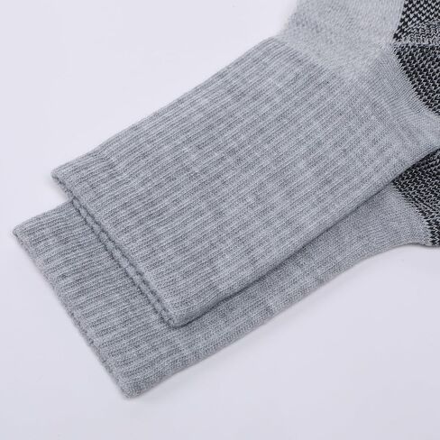 Men’s Mid Crew Socks Lightweight Soft Ribbed Mid Cut Socks for Daily Casual Wear Commuting Office Available in 1, 2, 3 Pairs in Saudi Arabia
